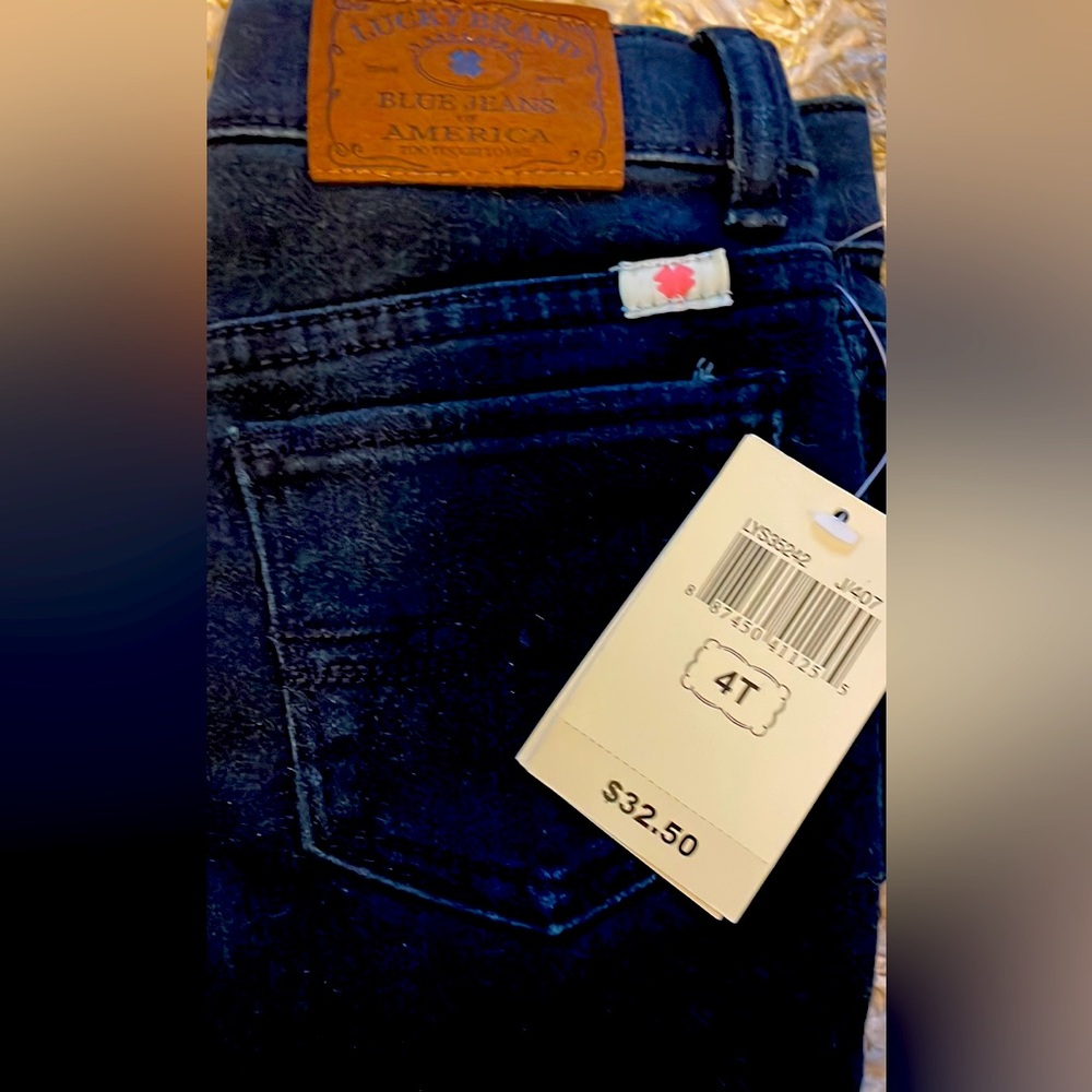 Lucky brand toddler girls skinny jeans